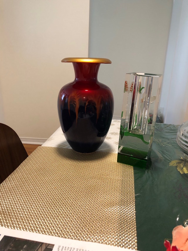 Glass Decorative Vases and Bowl - photo 2