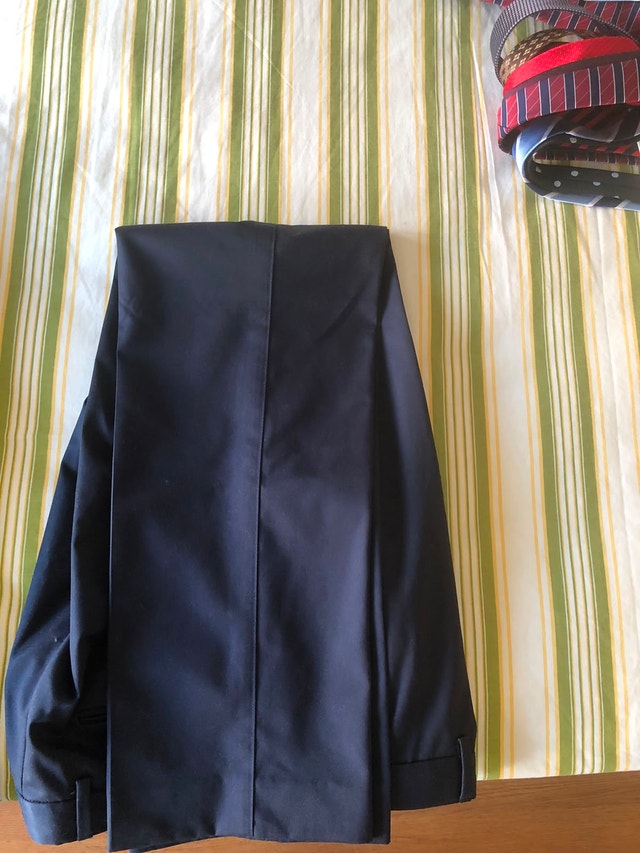 Black Pinstripe Suit - photo 3