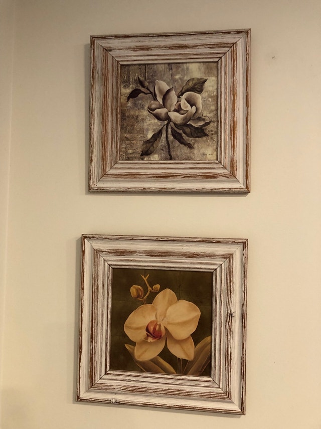 Floral Wall Art Set
