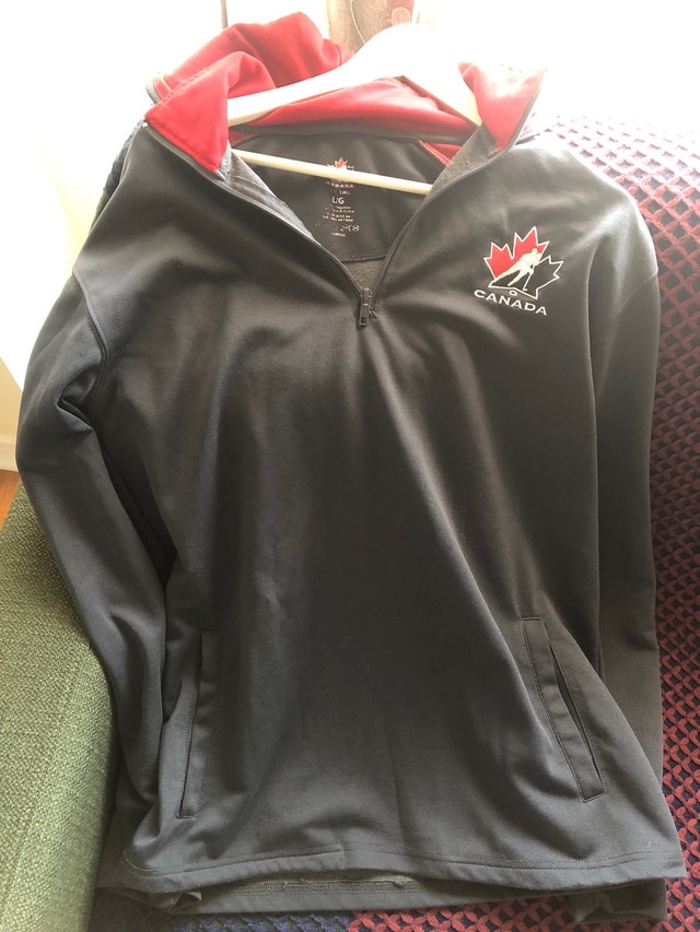 Canada Hockey Quarter-Zip Hoodie