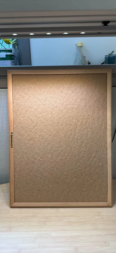 Wooden Framed Cork Bulletin Board - photo 2