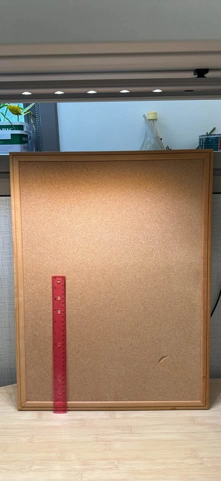 Wooden Framed Cork Bulletin Board - photo 3