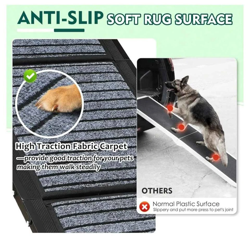 Brand New Extra Long Folding Pet Ramp with Anti-Slip Surface - photo 3