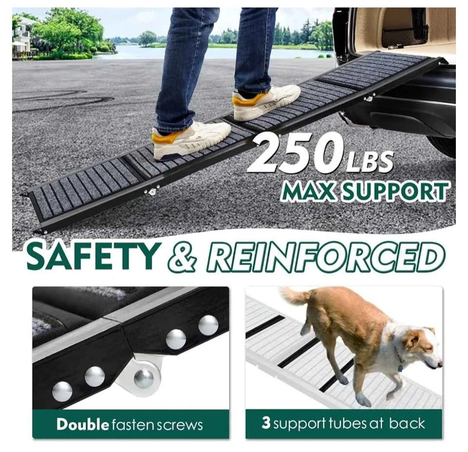 Brand New Extra Long Folding Pet Ramp with Anti-Slip Surface - photo 5
