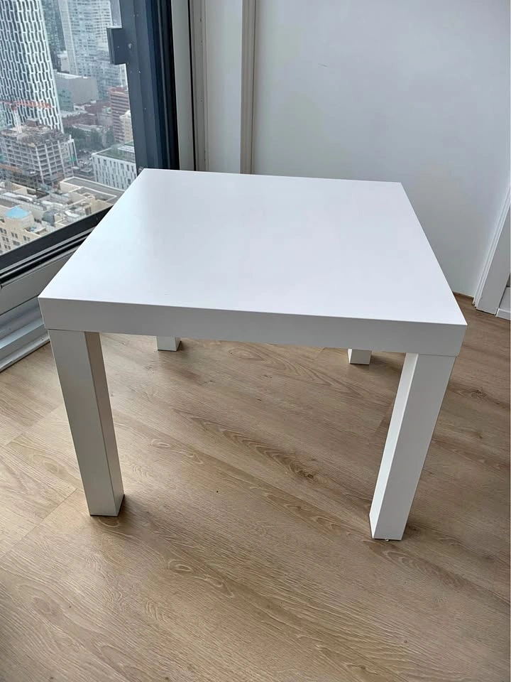 White Square Coffee Table – $10