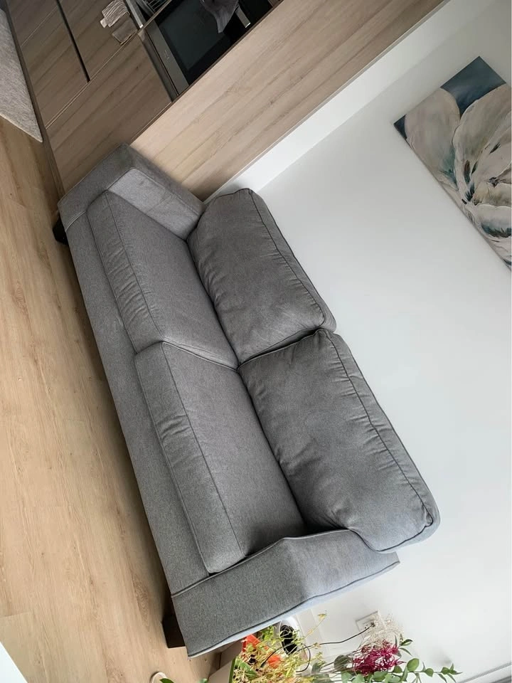 Gray 3-Seater Sofa – $40 - photo 2