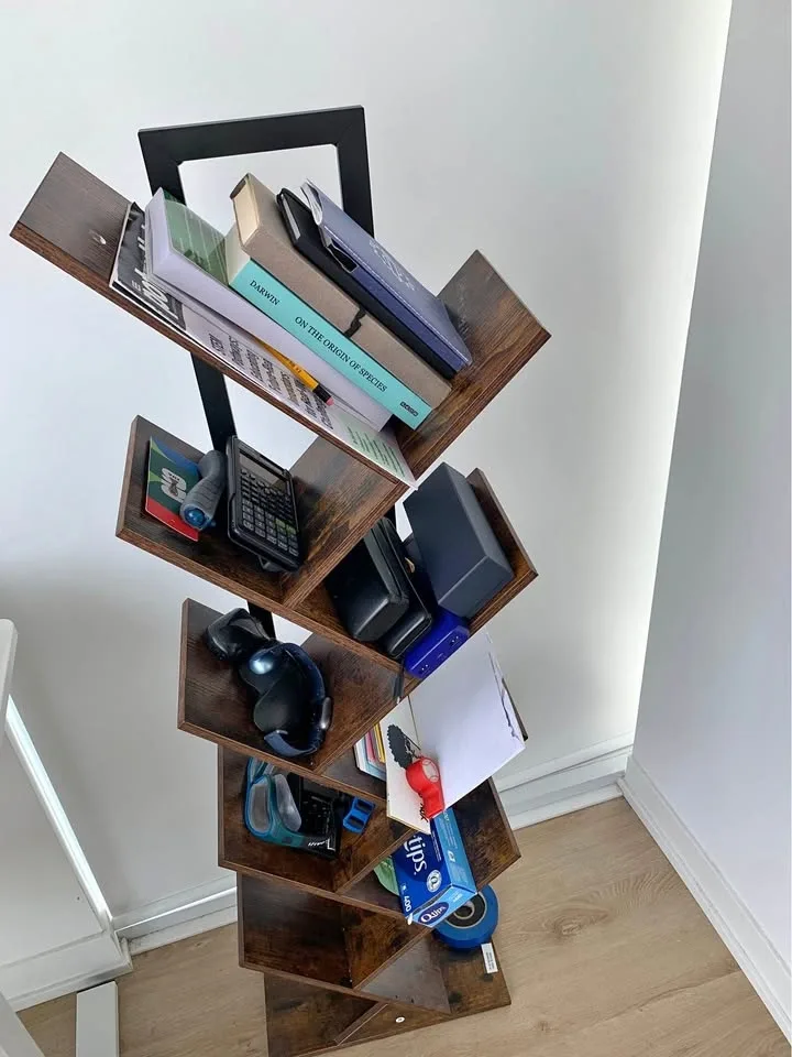 Rustic Tree Bookshelf