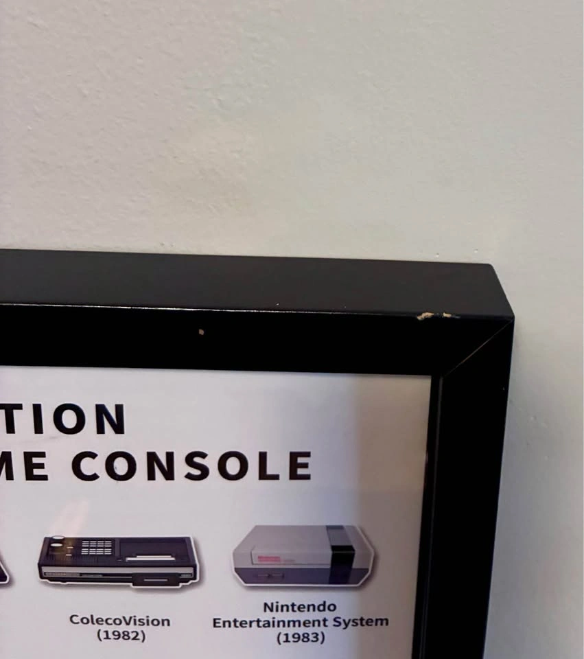 Evolution of the Video Game Console Framed Poster 17x 13 - photo 4