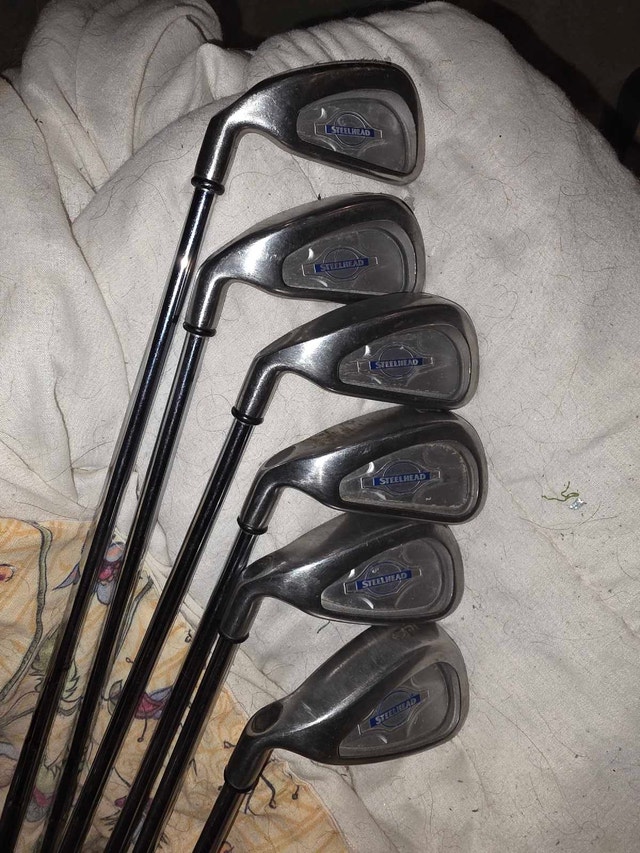 Callaway Steelhead X-14 irons left handed