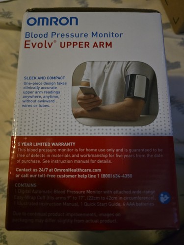 Omron BP7000 Evolv Wireless Upper Arm Blood Pressure Monitor - photo 4