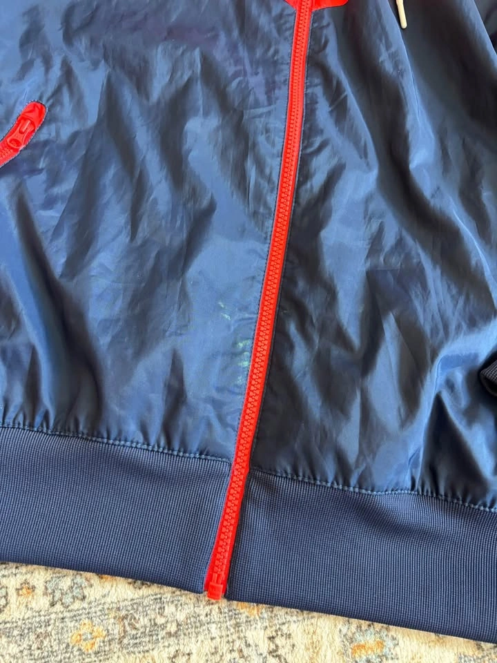 Nike Windrunner Jacket – Men’s Medium – Navy & Red - photo 2