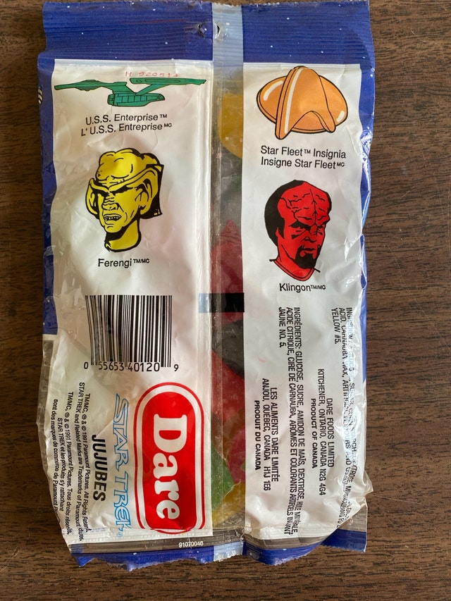 Star Trek Jujubes - photo 2
