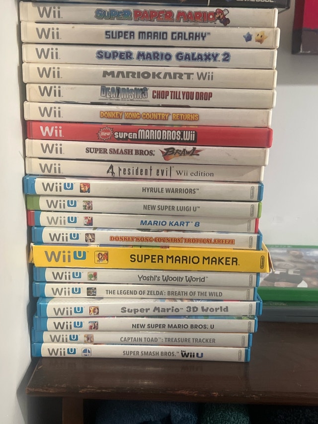 Nintendo Wii and Wii U Games