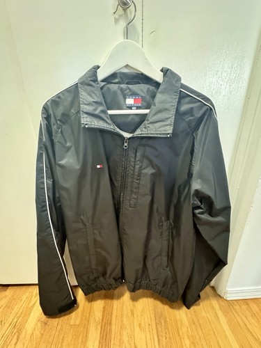 Tommy Hilfiger Nylon Windbreaker, Med. (new, Never Worn) Navy Bl