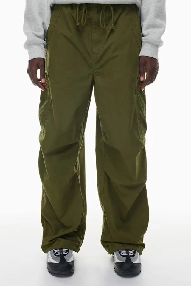 TNA Parachute Cargo Pants - Green - Size L - photo 3