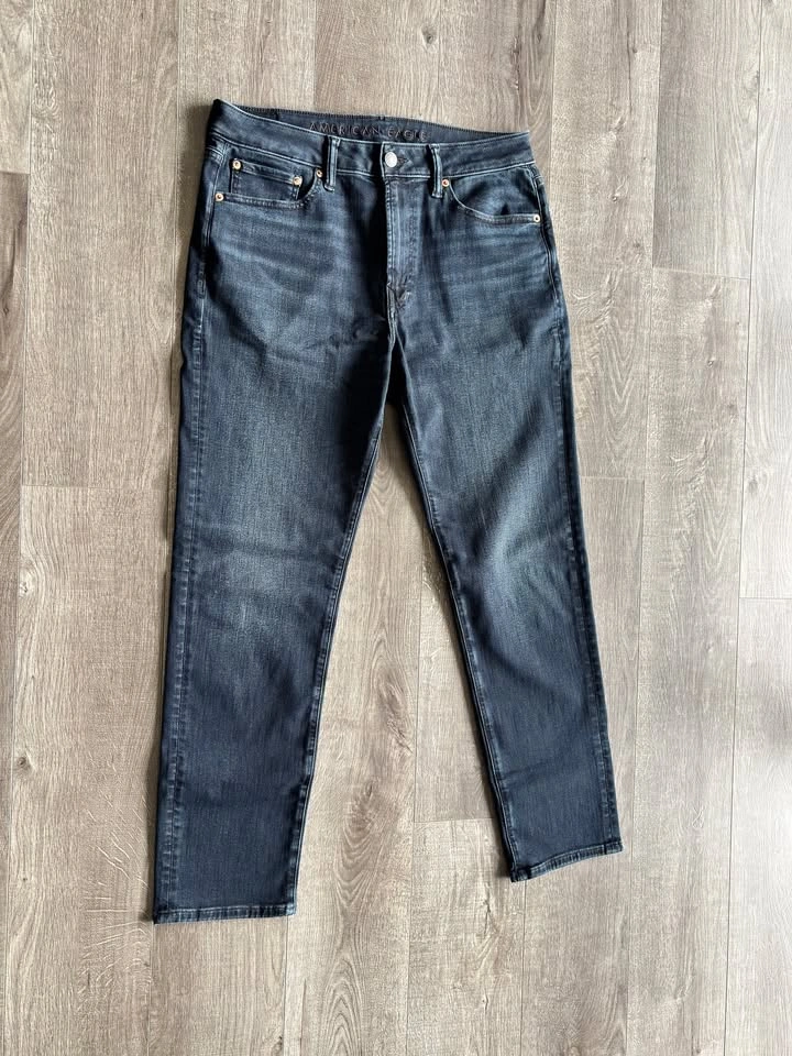 American Eagle Men's Slim Straight Jean | 33 x 32 - photo 4