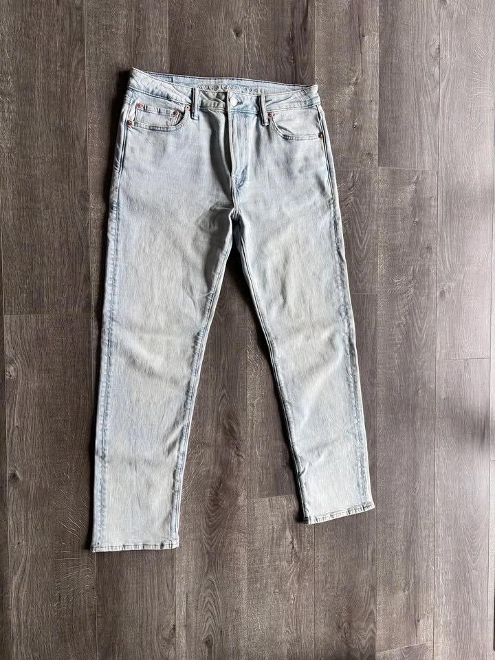 American Eagle Men's Slim Straight Jean | 33 x 32 - photo 4