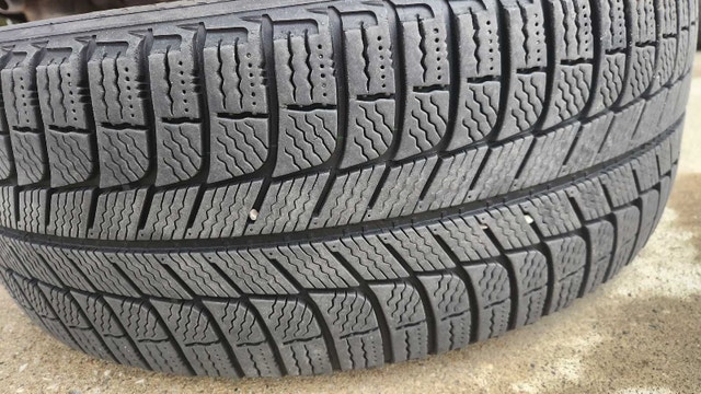 Michelin 215/55R17 Winter Tires on MSR Rims - photo 4