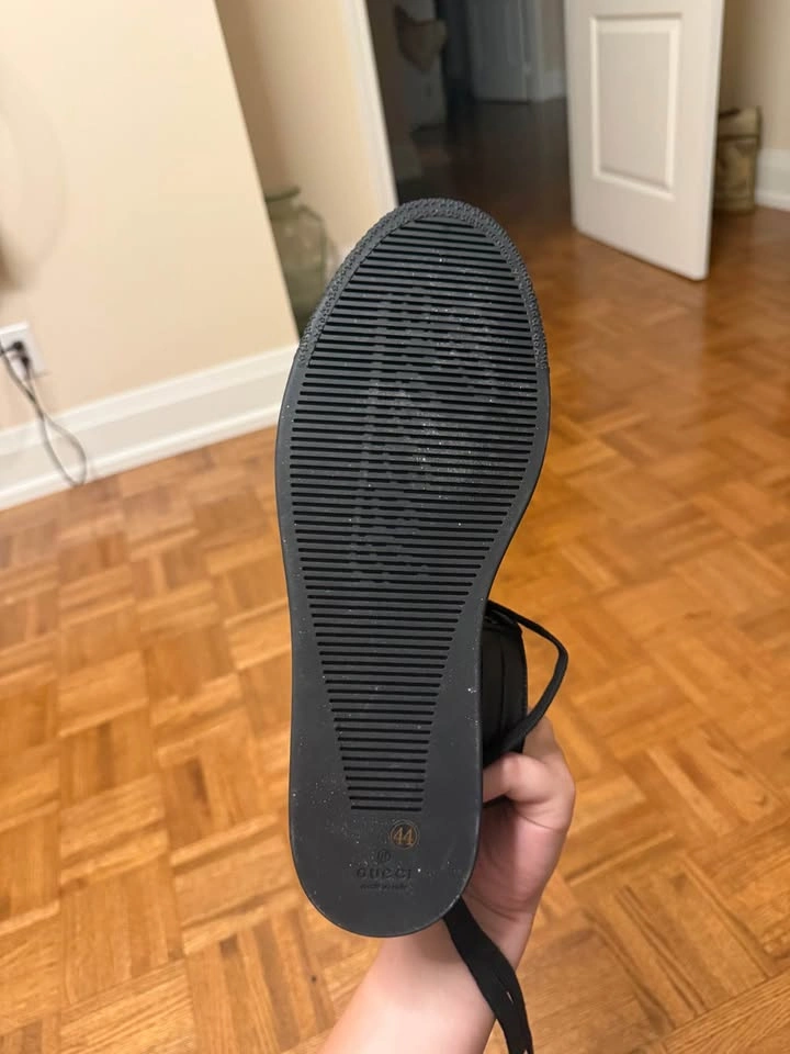 Gucci Ace High-Top Sneakers Size 44 - photo 2
