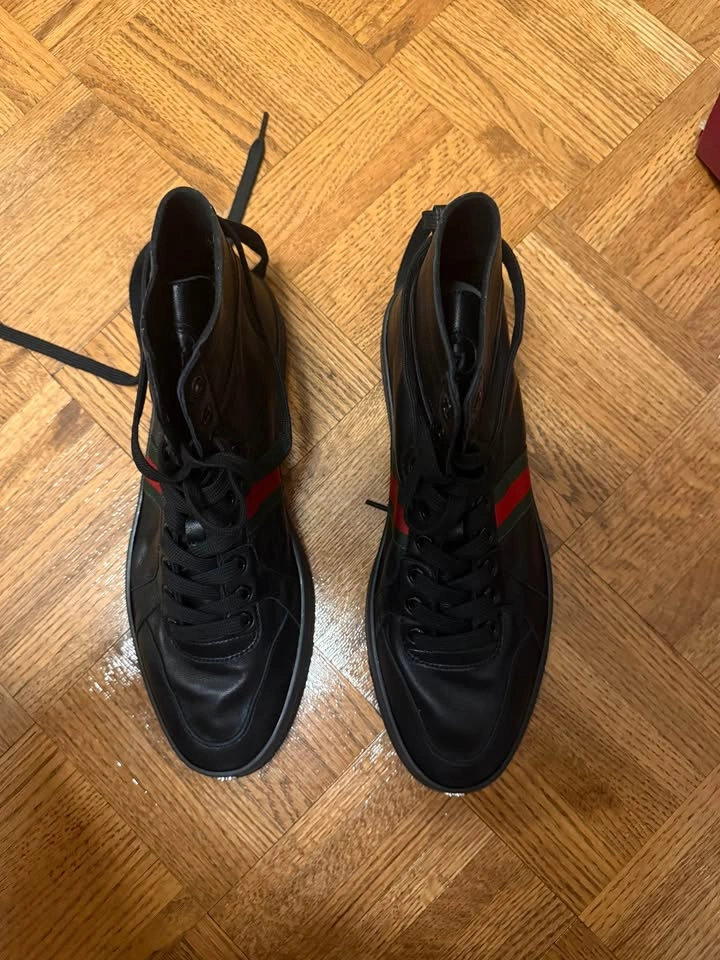 Gucci Ace High-Top Sneakers Size 44 - photo 5