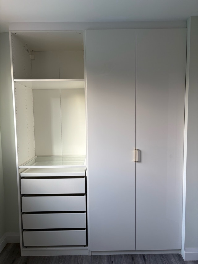 2 piece IKEA PAX with inserts