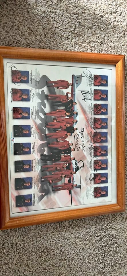 Signed Canadian Forces Snowbirds 2006 Sarnia Poster