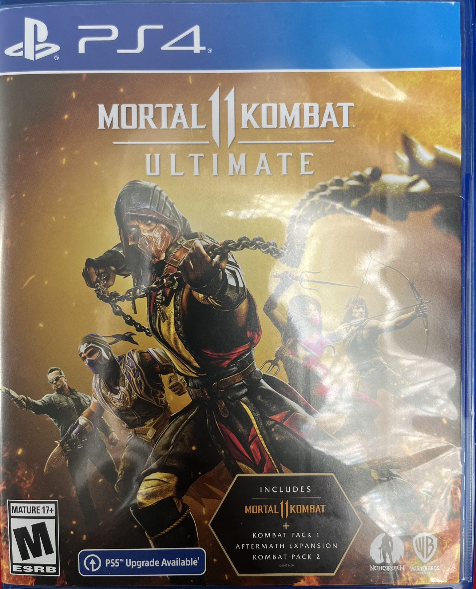 Mortal Kombat 11 Ultimate Edition Ps4