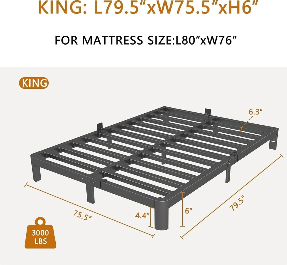 Complete King Bedroom Set – King Bed + Dresser/Mirror + IKEA Kin - photo 3