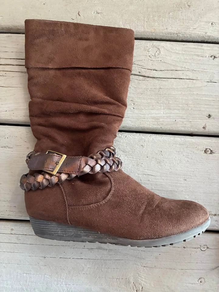 KDK New York Brown Suede Boots - photo 3