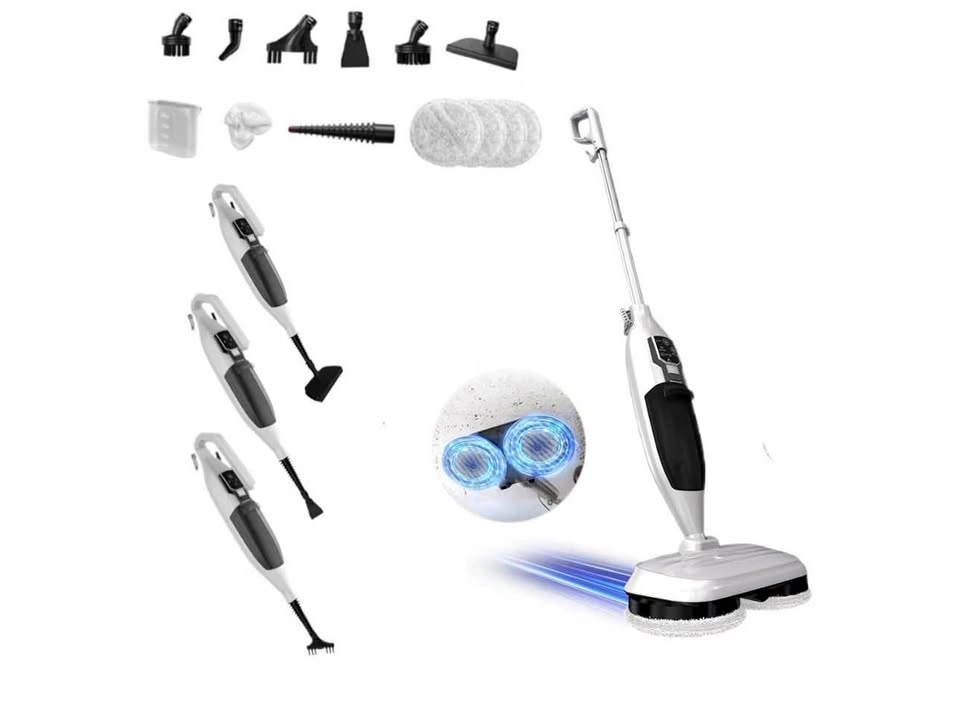 TORDER 13-in-1 Steam Mop & Floor Scrubber
