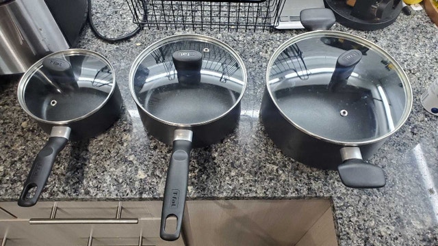 T-fal Cookware Set of 3