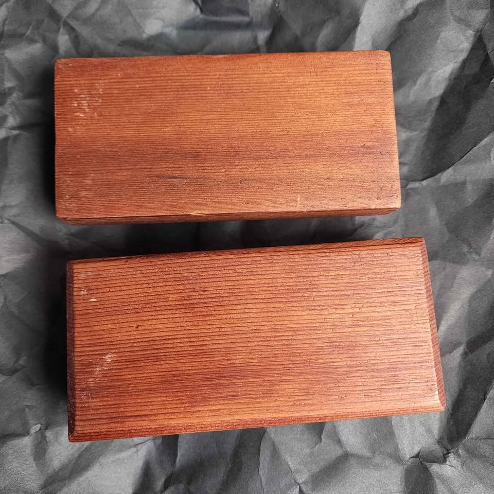 Antique Vintage Delicate Handmade Wood Box - photo 4