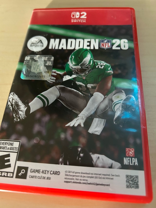 Madden NFL 26 Nintendo Switch