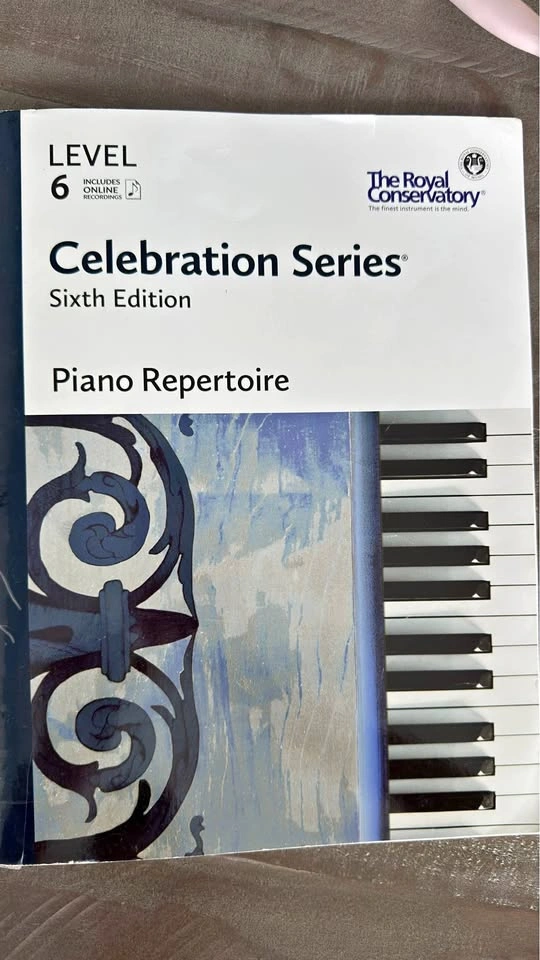 RCM Celebration Series Sixth Edition - Piano Repertoire Level 6