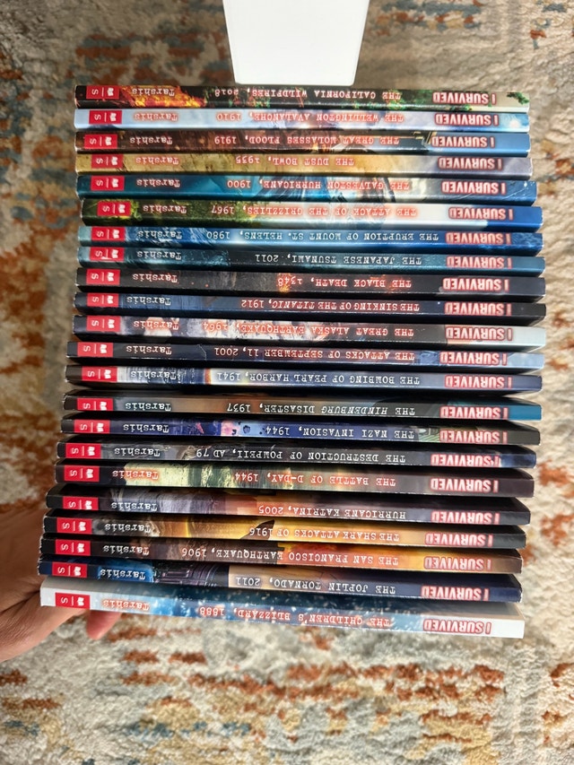 I survived series books (23 books)