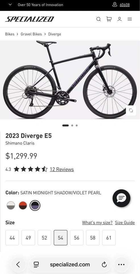 2023 Specialized Diverge E5 54cm - photo 2