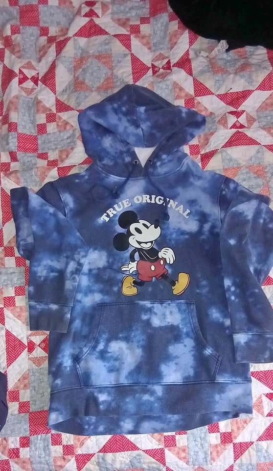 Blue Mickey Mouse Hoodie