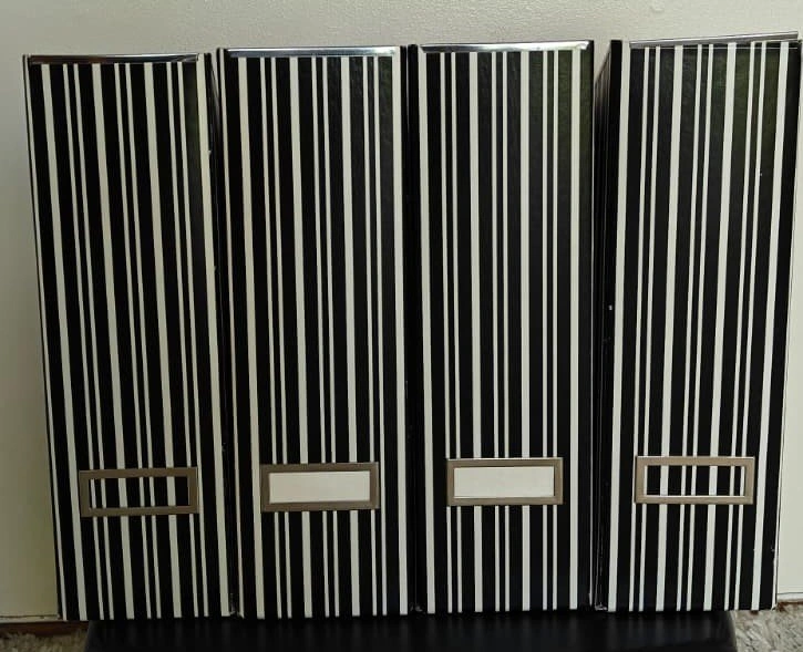 4 Magazine files (4 white) - photo 2