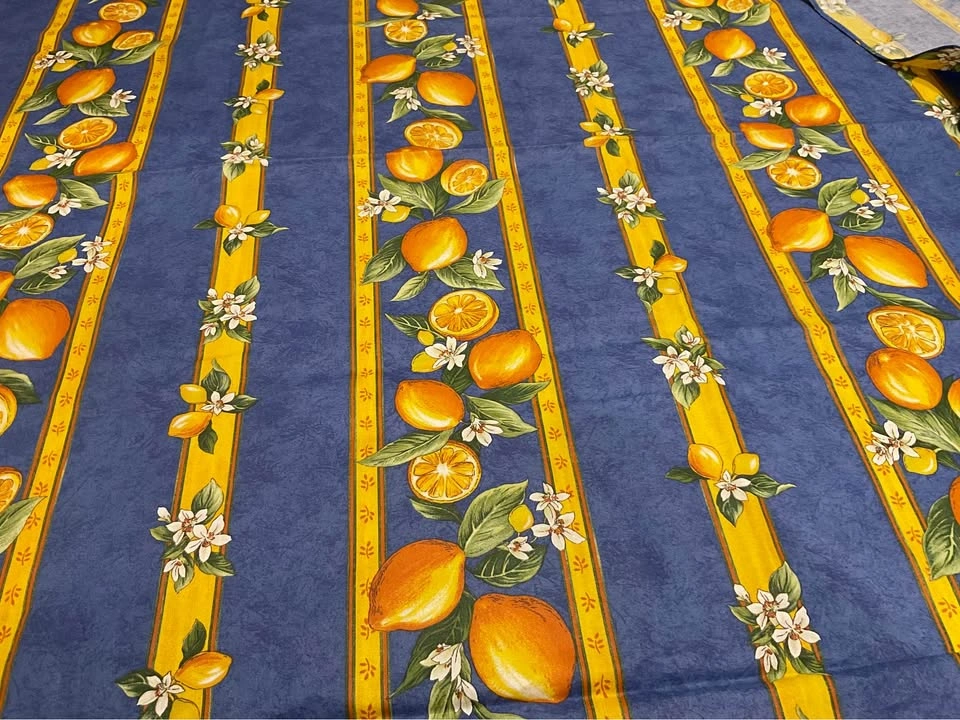 Table Cloth Provencal L’Arte de Vivre Made In Canada 100% Cotton - photo 4