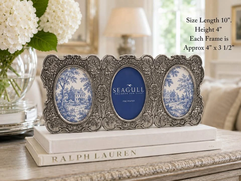 Picture Frame Seagull Pewter - photo 2