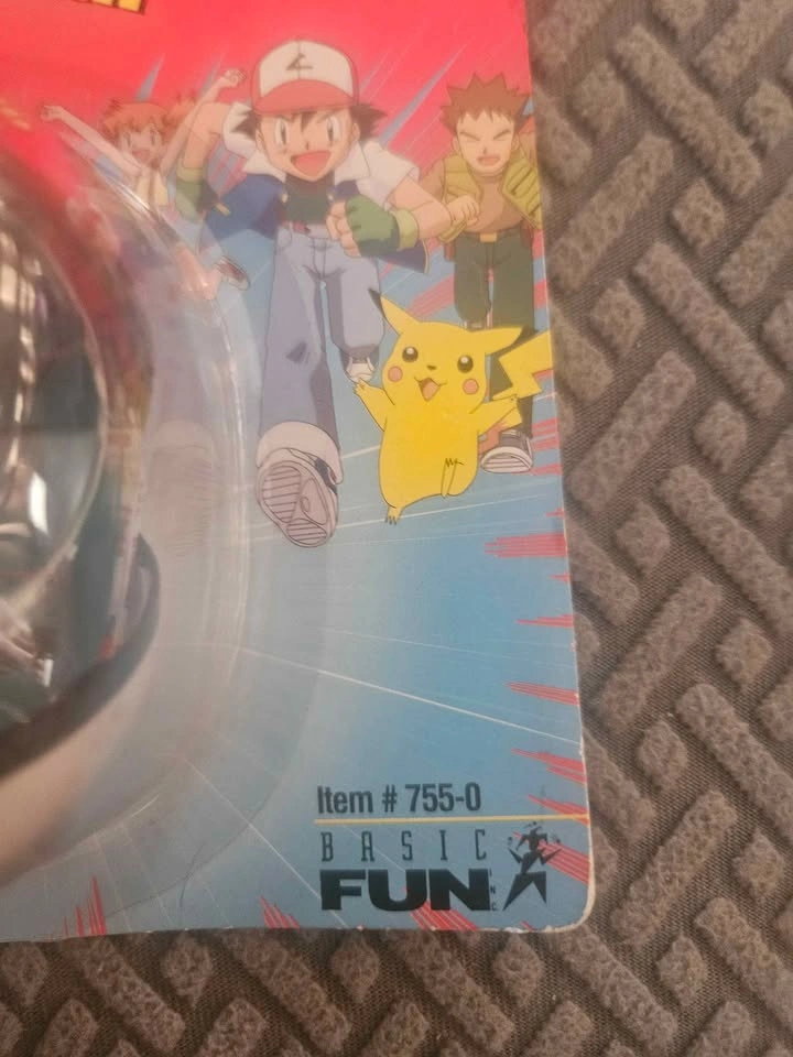 Pokemon Vintage Charmander Pokeball Keychain New Sealed 1999 - photo 4