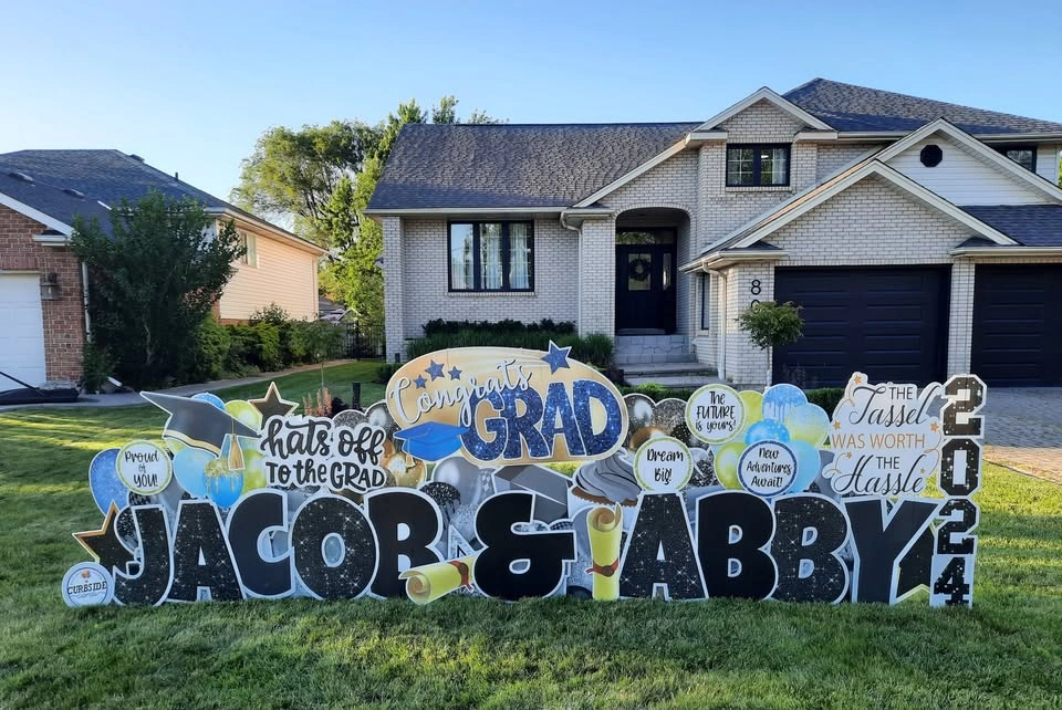 Graduation Yard Card Celebration Sign - photo 2