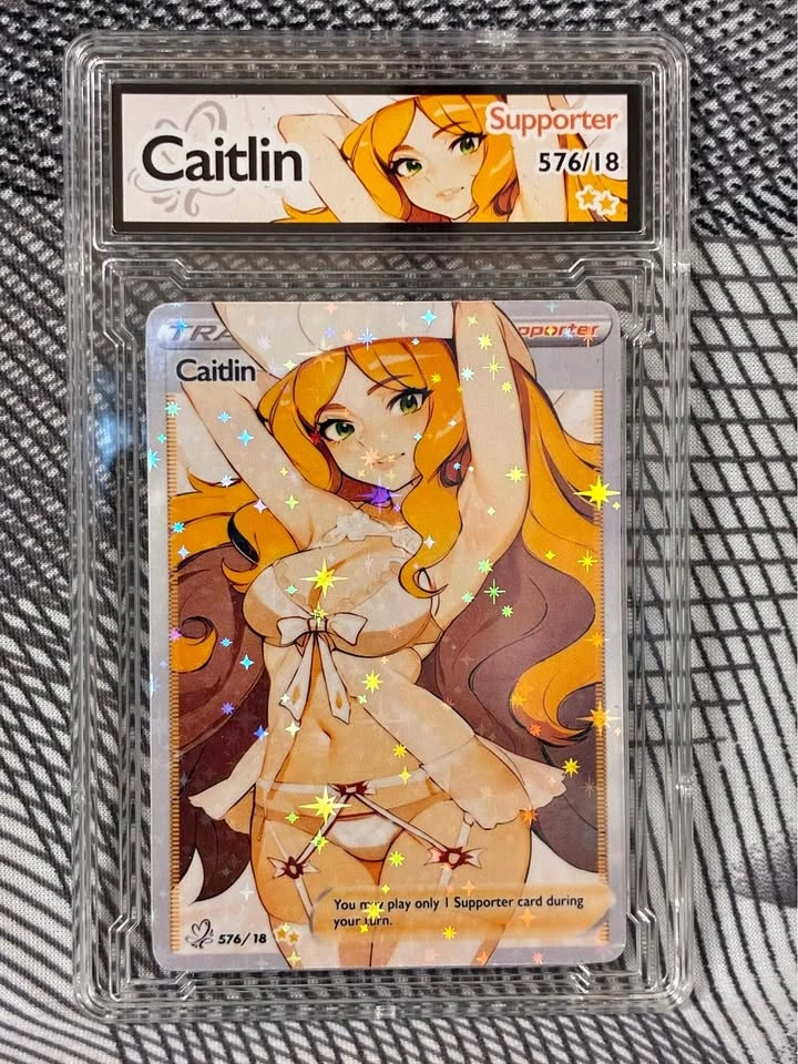 Caitlin Fan Art Slab (Pokemon)