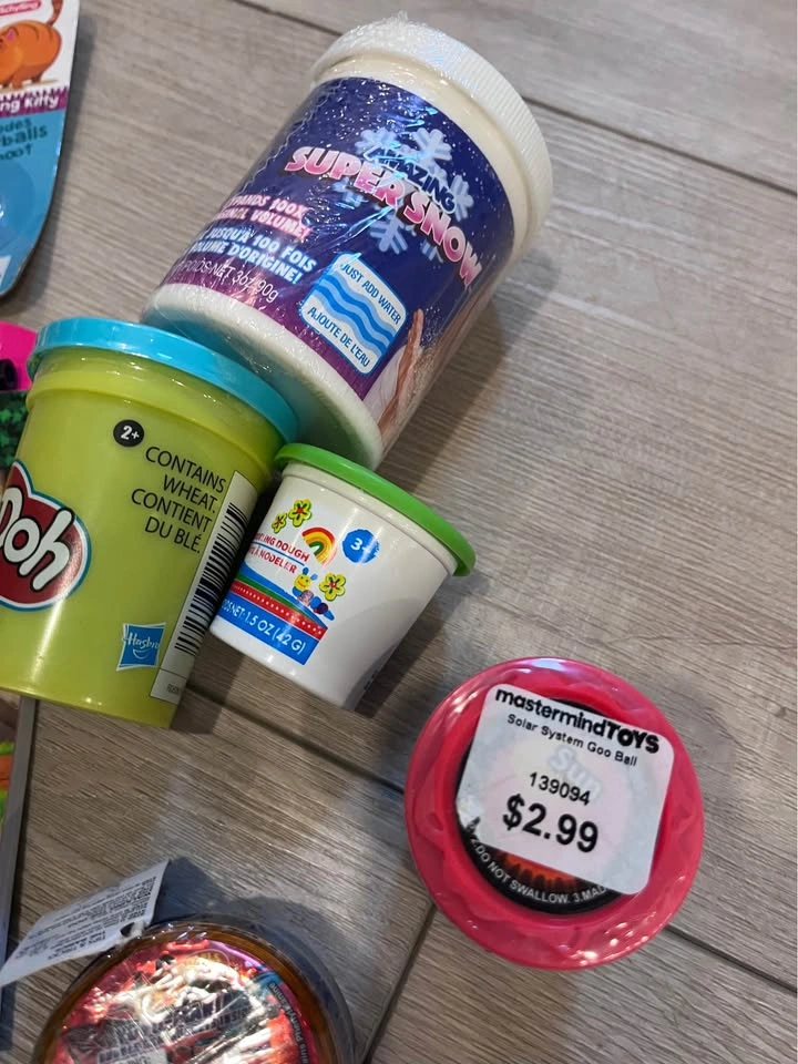 Kids Toy Bundle - LOL Doll Hairties, Dora Book, Play-Doh, etc. - photo 4