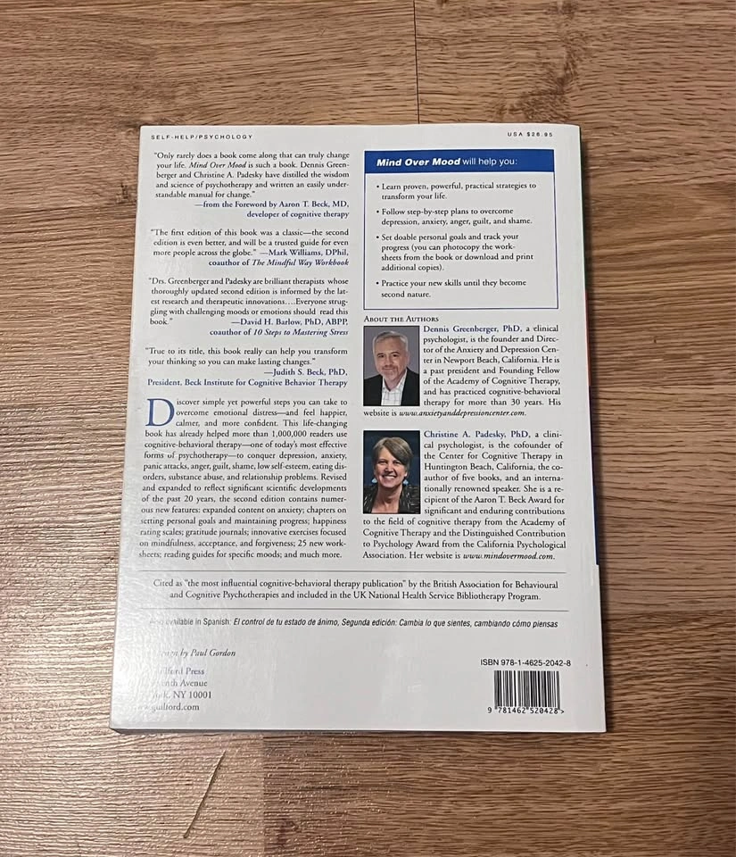 Mind Over Mood, Second Edition by Dennis Greenberger - photo 3