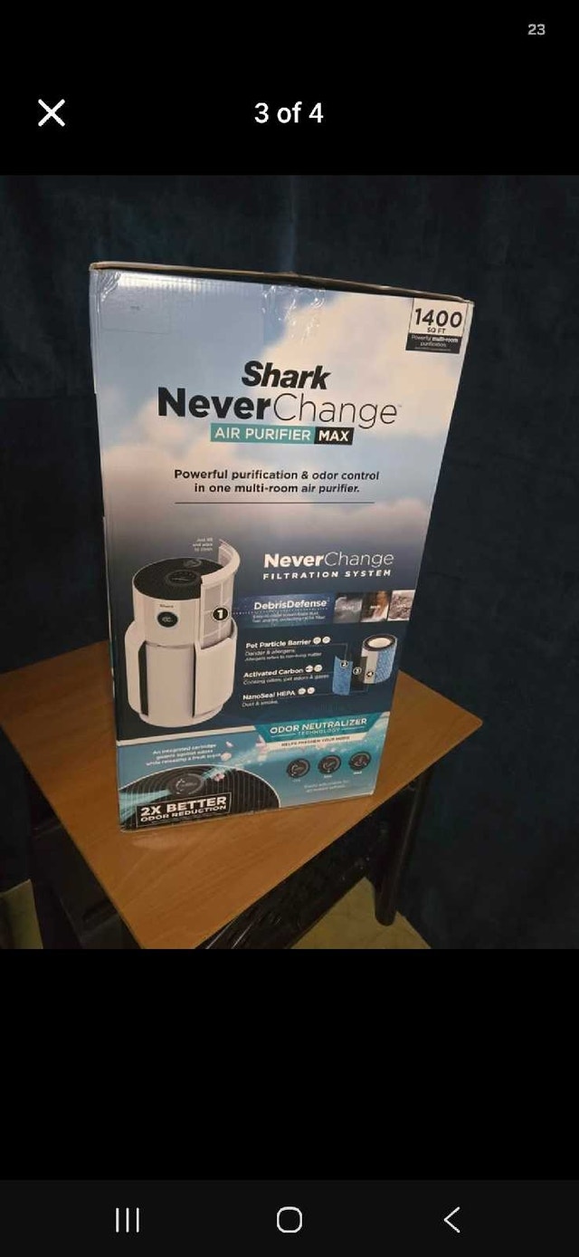 Shark NeverChange Air Purifier Max - photo 3