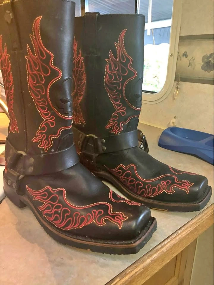 Brand New Harley Davidson Men's Boots - Size 10