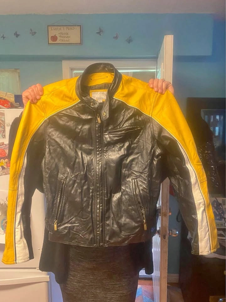 Wilson’s leather jacket by M Julian size large