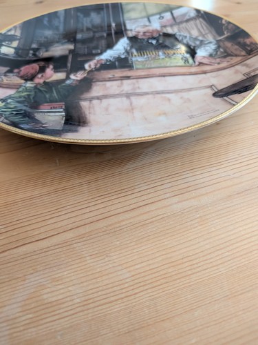 Norman Rockwell Back to School Collector Plate 1990 Knowles - photo 5