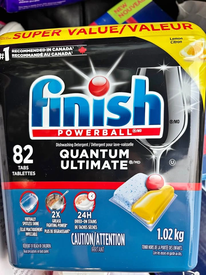 Finish Quantum Ultimate Powerball Dishwashing Detergent